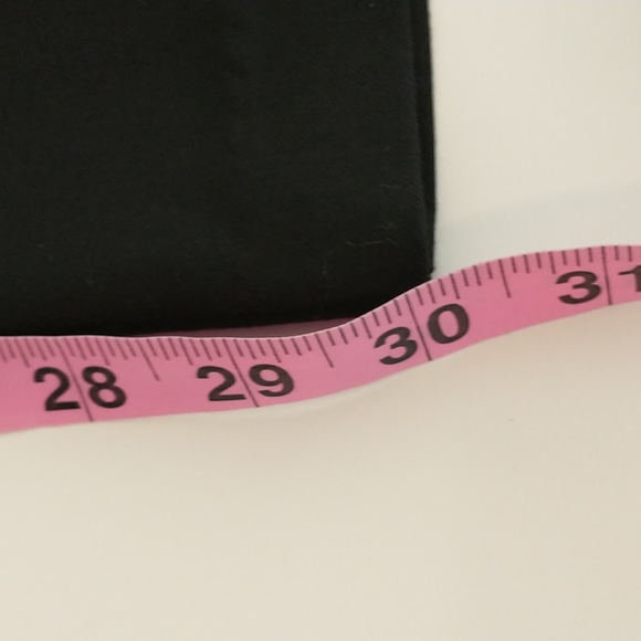 NWT IZod  Black flat front husky fit straight leg dress slacks sz 20 - Picture 12 of 13